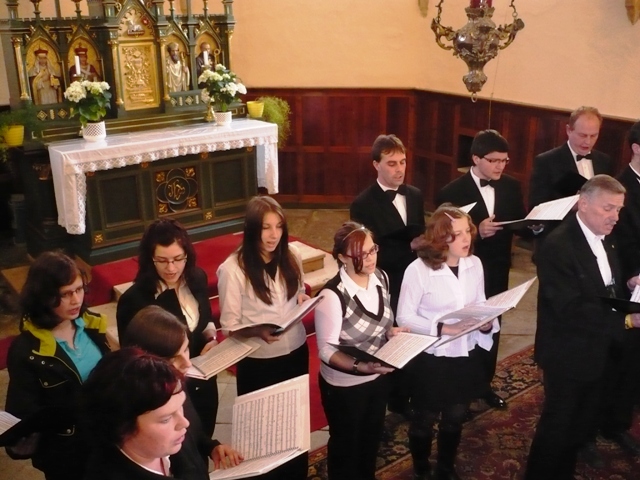 Bohdaneč, velikonoční koncert 2009, sbor